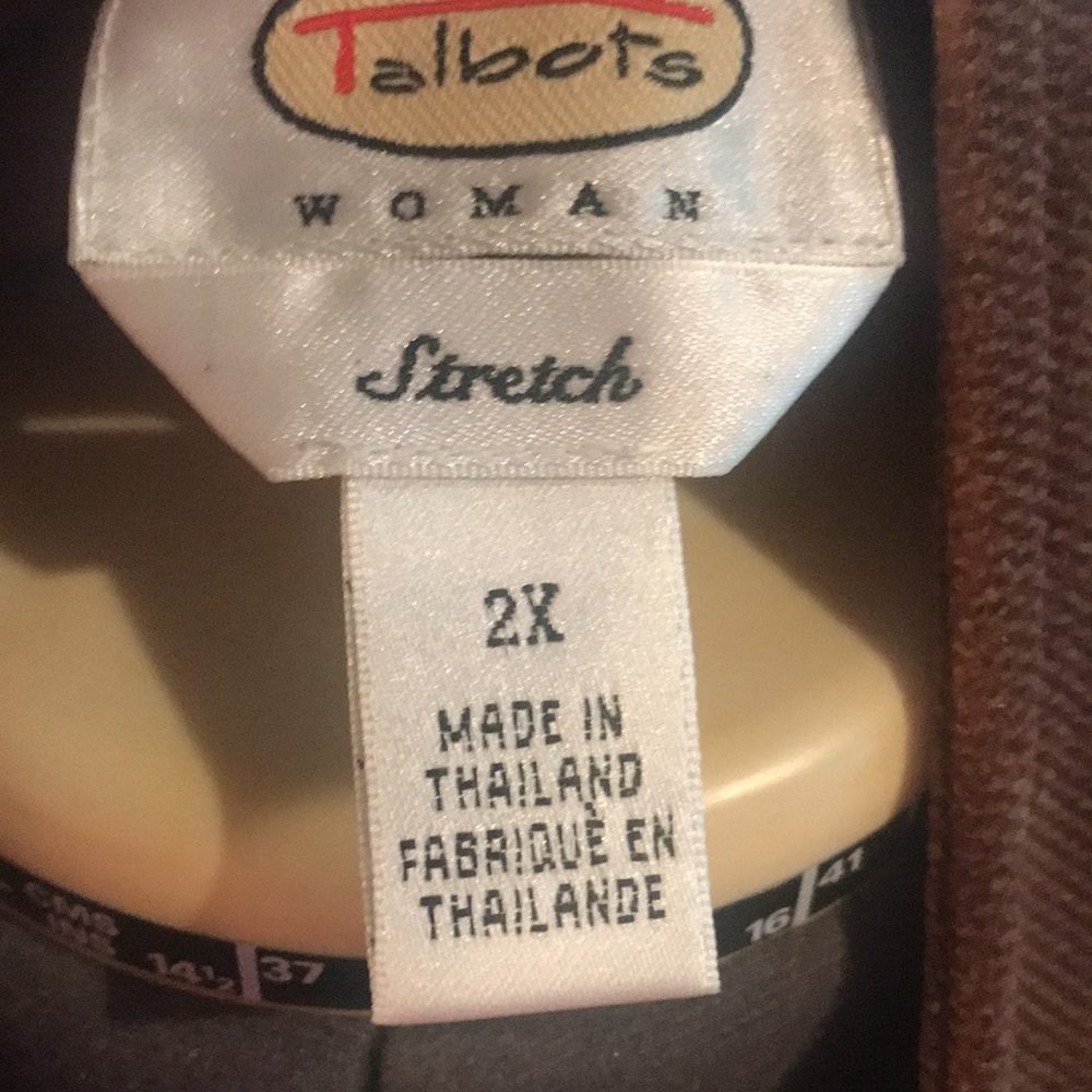 Talbots Brown Jacket - Picture 9 of 13